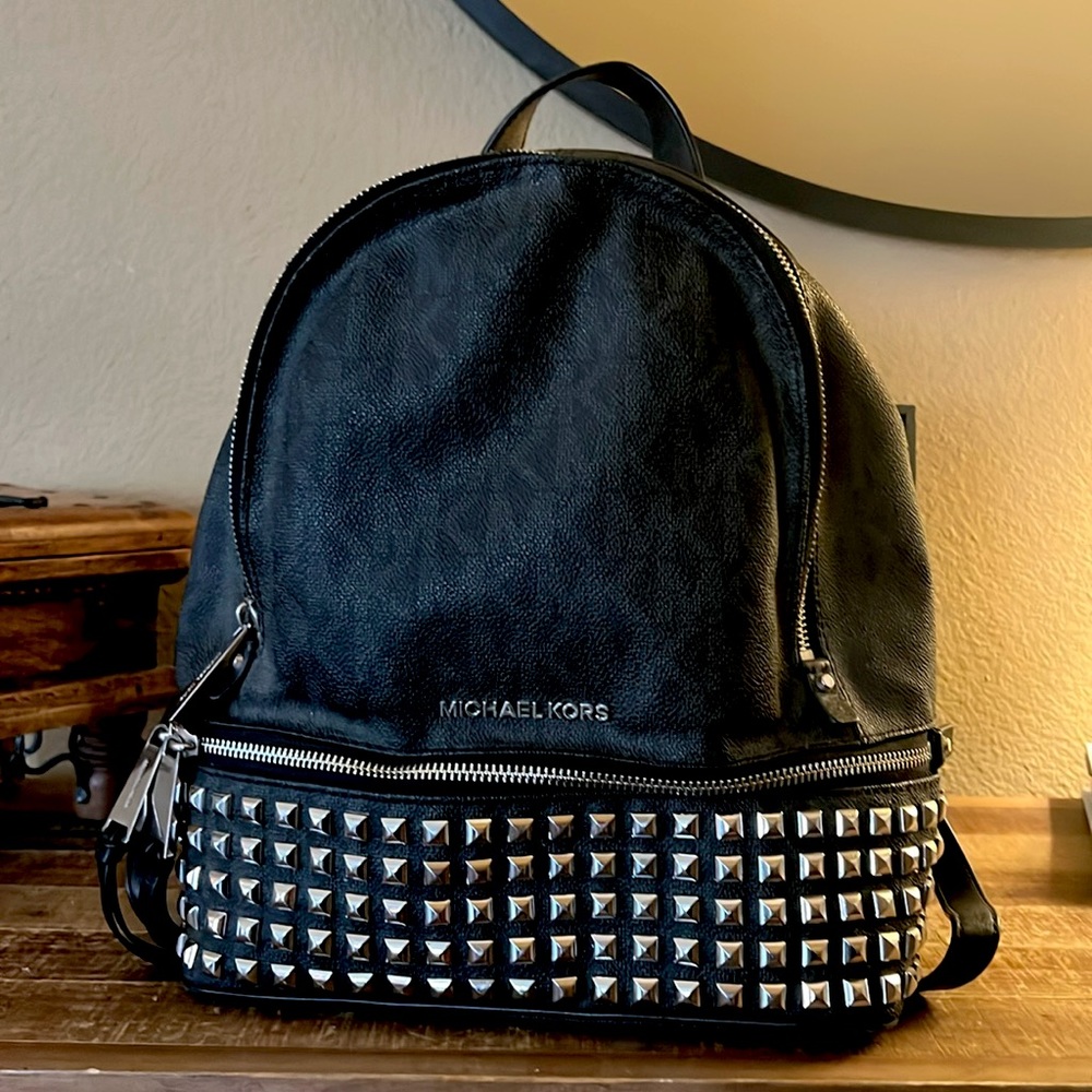 Michael Kors Leather Backpack
